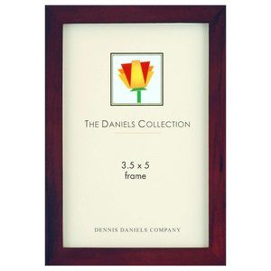 Dennis Daniels 3.5"x 5" Walnut (Brown) W41 Classic Wood Photo Frame #W4103WN New